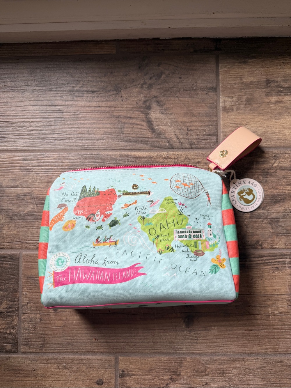 NWT Spartina 449 Hawaiian Islands Carry All Case - Picture 3 of 10